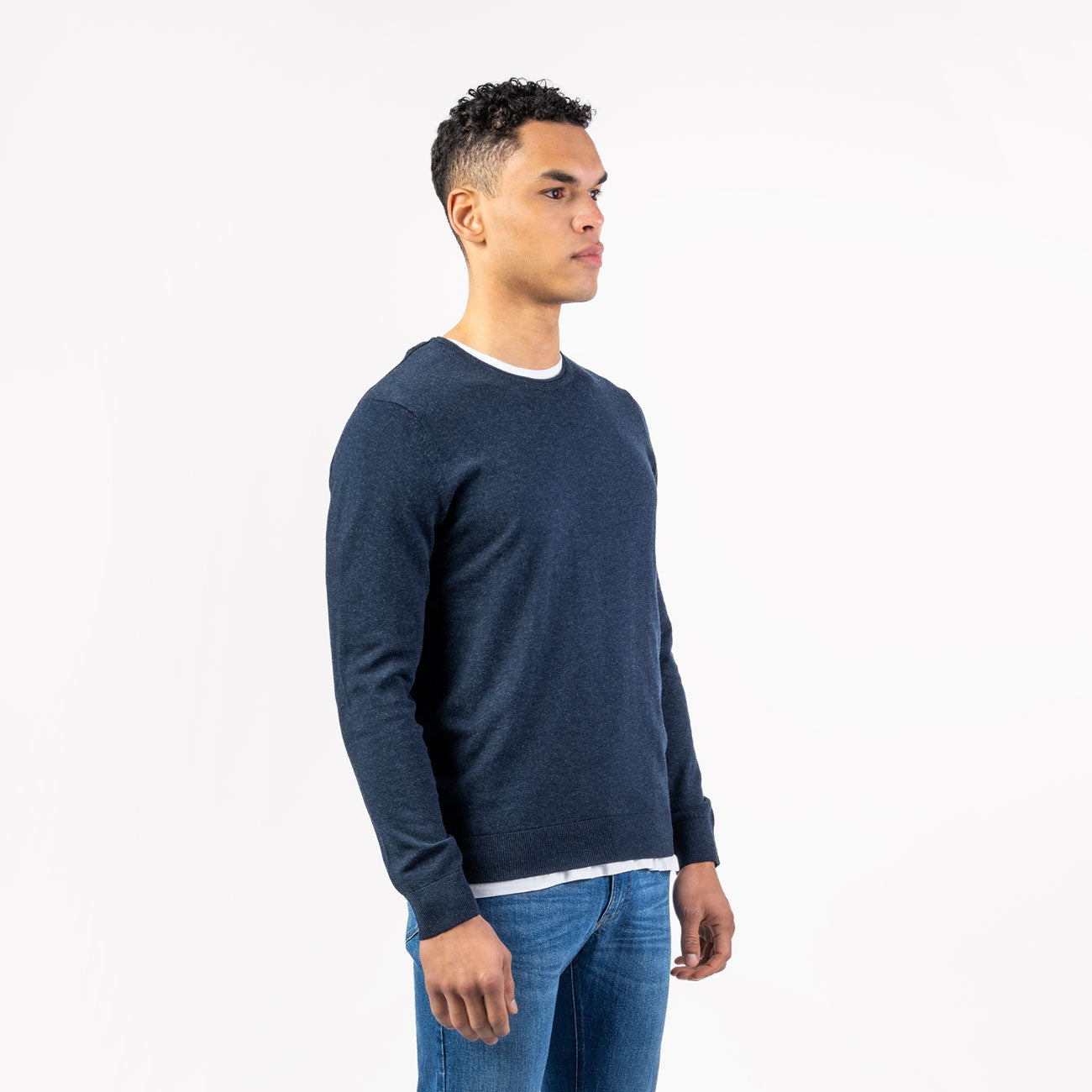 Pull ULRYK en coton et laine - LIVING CRAFTS