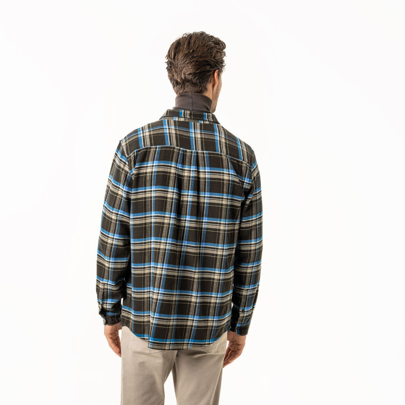 Chemise flanelle YANNES en coton bio - LIVING CRAFTS