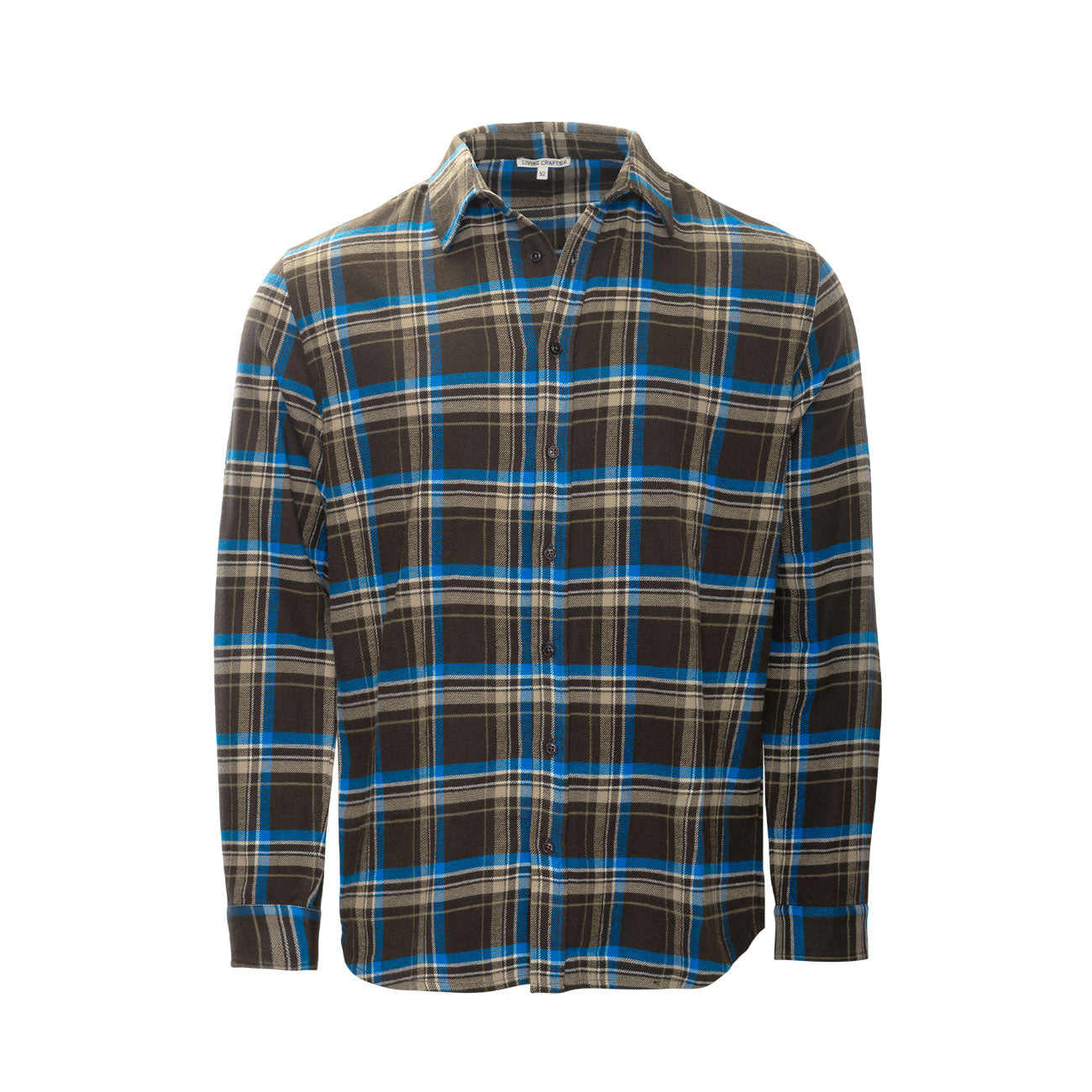 Chemise flanelle YANNES en coton bio - LIVING CRAFTS