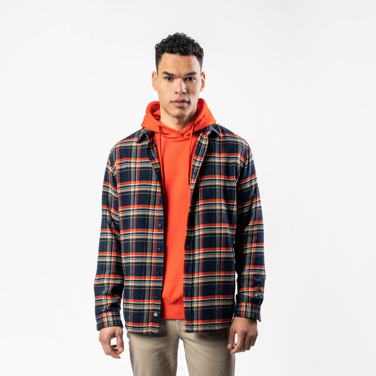 Chemise flanelle YANNES en coton bio - LIVING CRAFTS