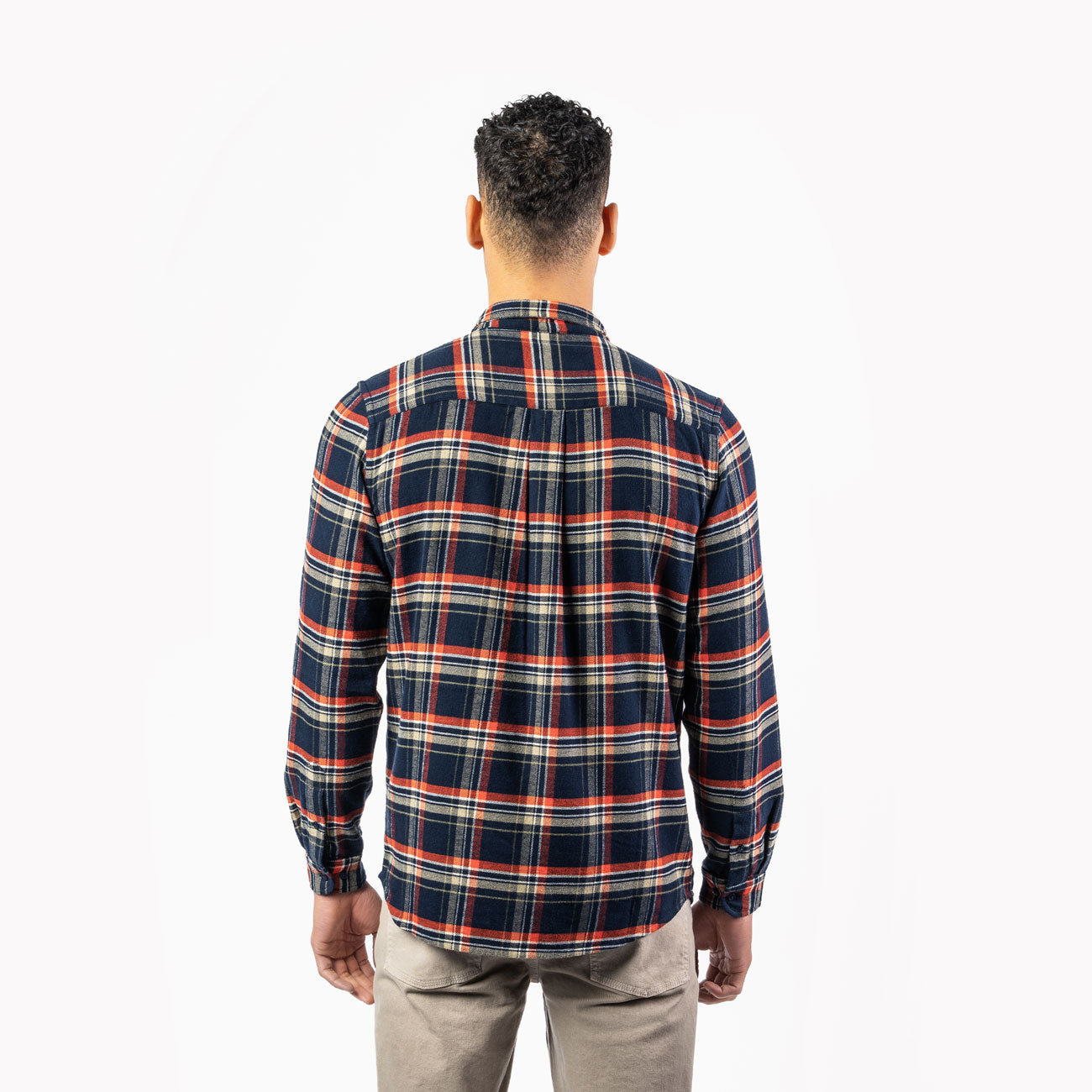 Chemise flanelle YANNES en coton bio - LIVING CRAFTS