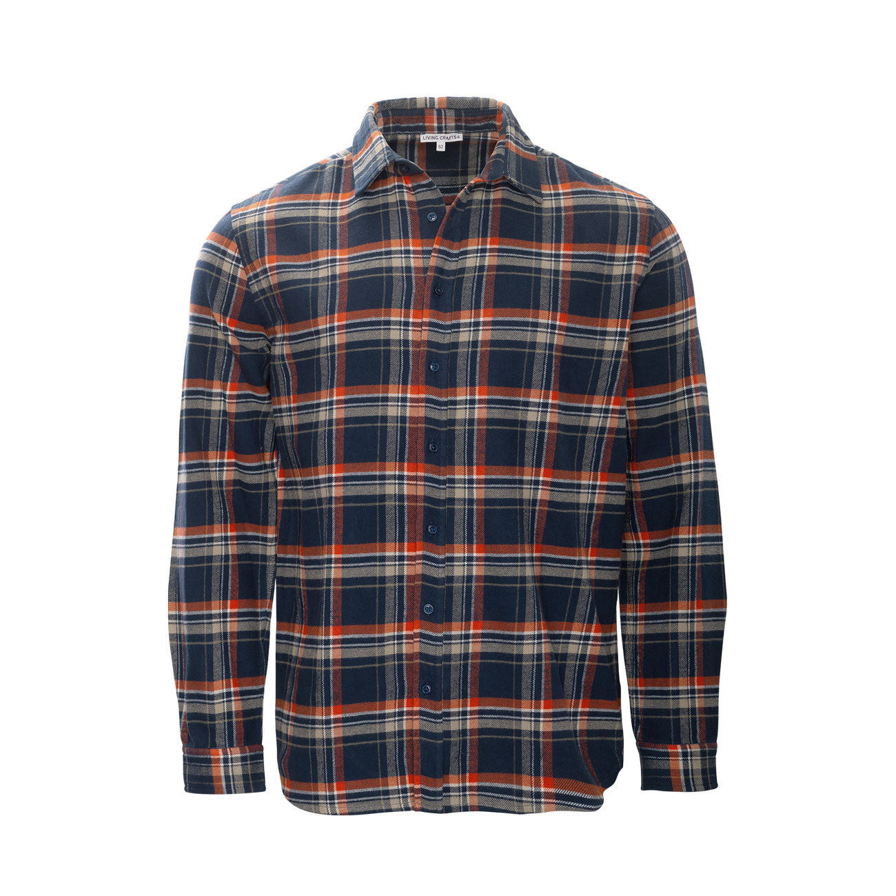 Chemise flanelle YANNES en coton bio - LIVING CRAFTS