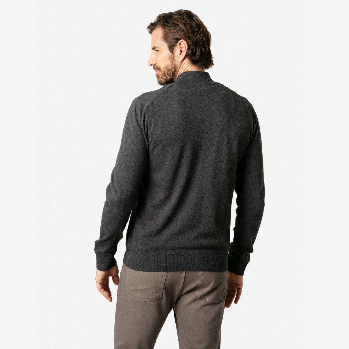 Cardigan 80% coton bio et 20% laine - LIVING CRAFTS