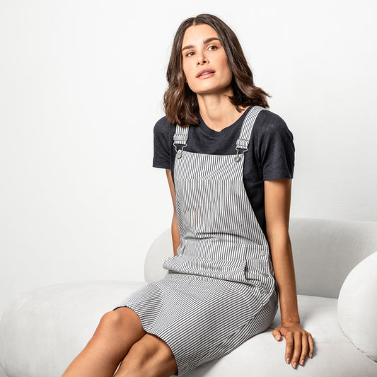Robe salopette ADDISON 100% coton bio - LIVING CRAFTS