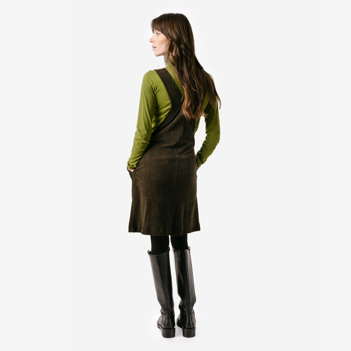 Robe salopette SONEA velours de coton bio 100% - LIVING CRAFTS