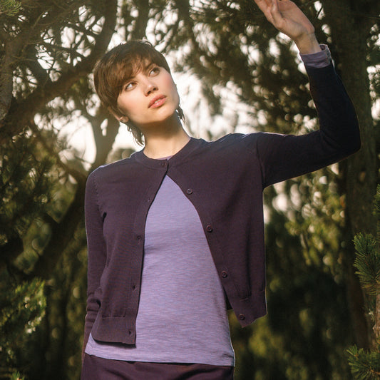 T-shirt SINIA en coton flammé - LIVING CRAFTS