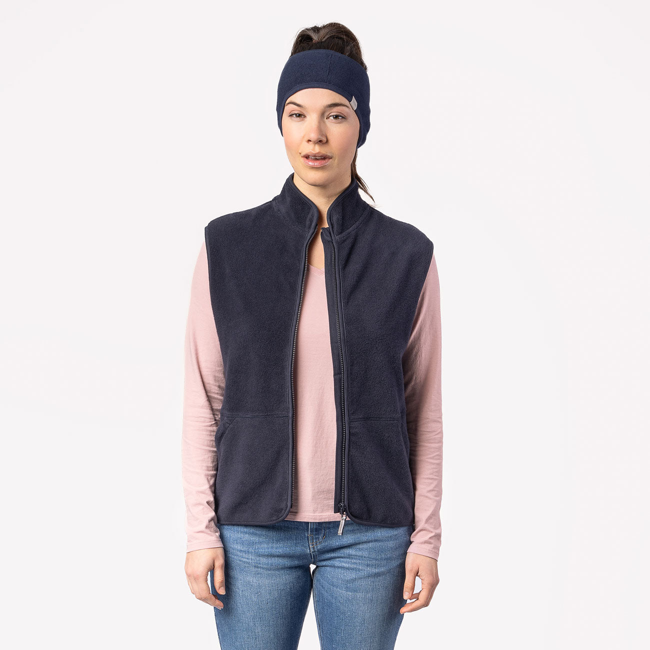 Gilet polaire SALI 100% coton bio - LIVING CRAFTS