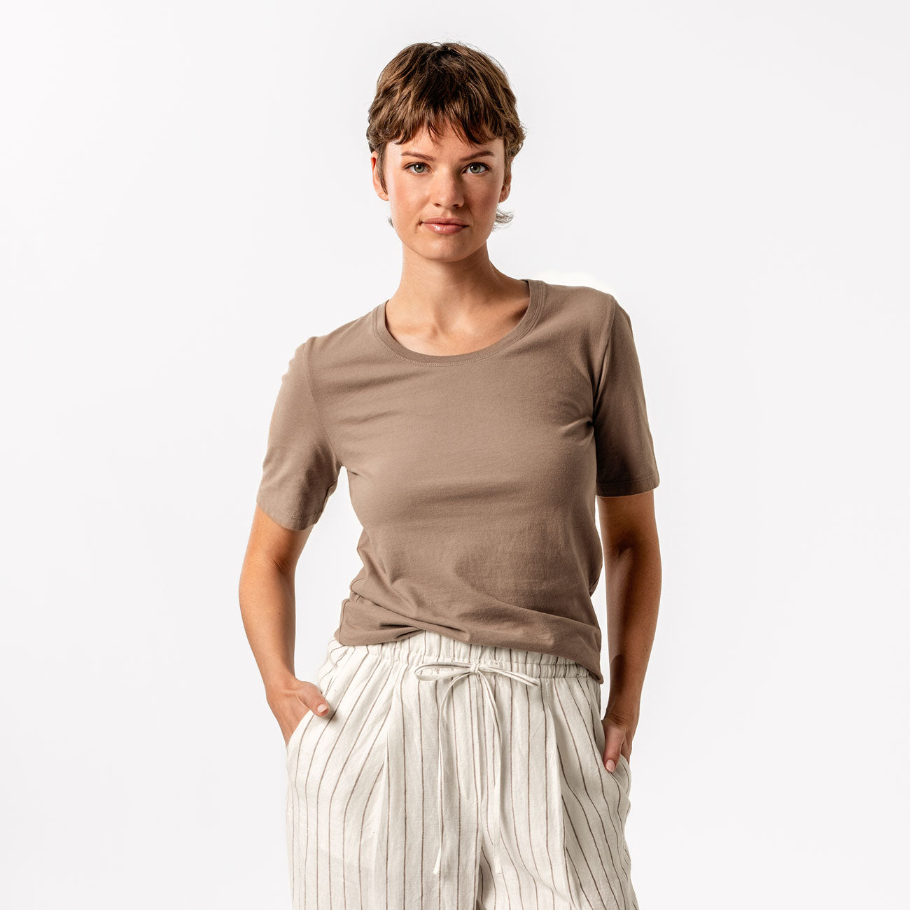 T-shirt manches courtes TABERA 100% coton bio - LIVING CRAFTS