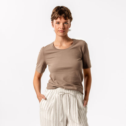 T-shirt manches courtes TABERA 100% coton bio - LIVING CRAFTS