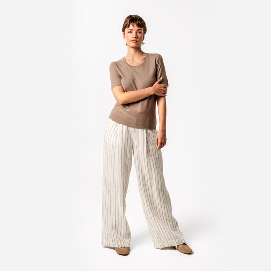 Pantalon TAKARA 100% lin - LIVING CRAFTS