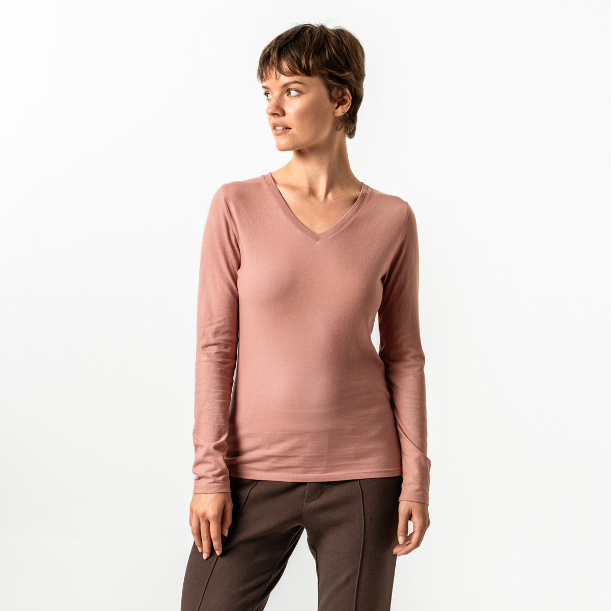 T-shirt à manches longues TARANA 100% coton bio - LIVING CRAFTS