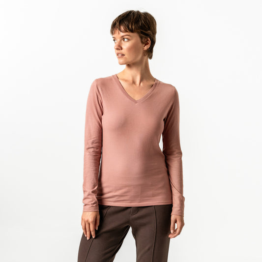 T-shirt à manches longues TARANA 100% coton bio - LIVING CRAFTS