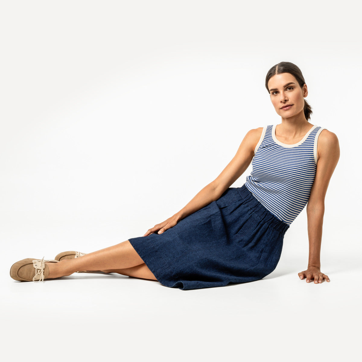 Jupe jeans RABEA - LIVING CRAFTS