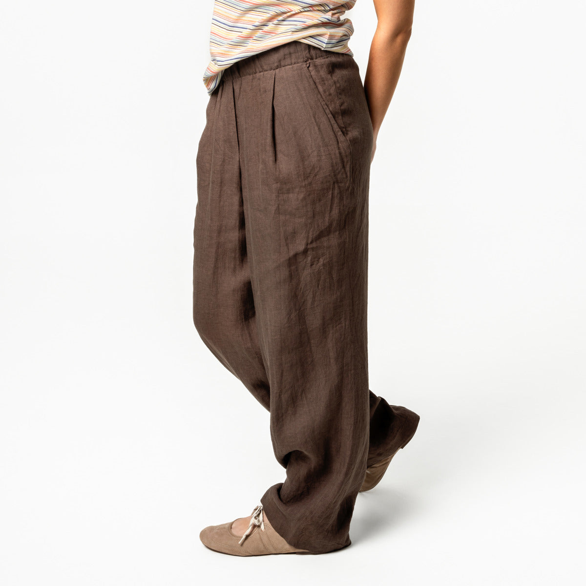 Pantalon AAREN 100% lin - LIVING CRAFTS