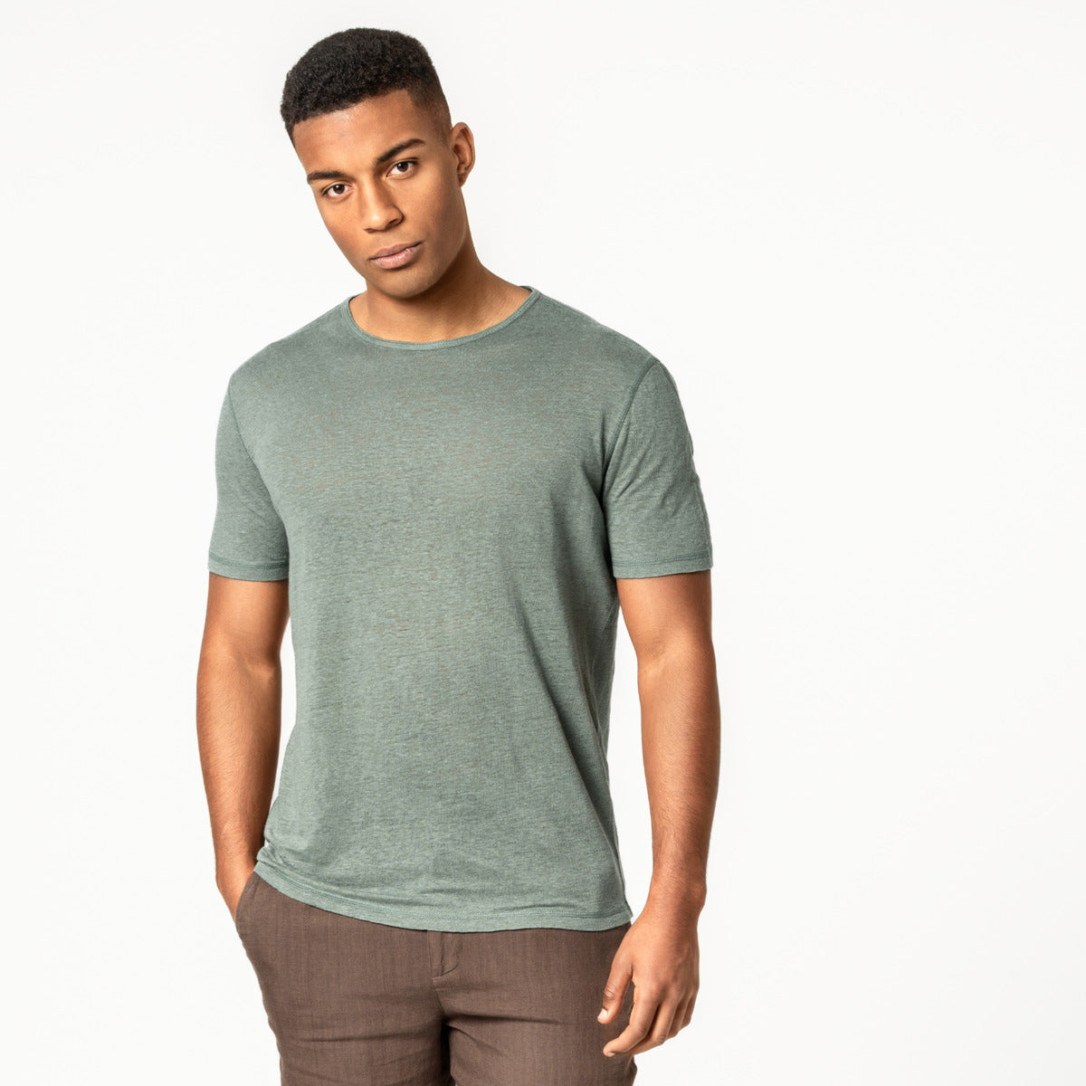 T-Shirt 100% Lin ANDY - LIVING CRAFTS