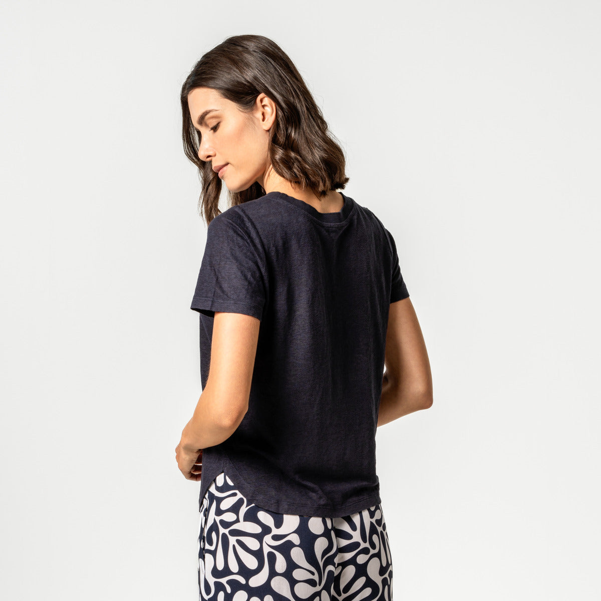 T-shirt TELSA 100% lin - LIVING CRAFTS