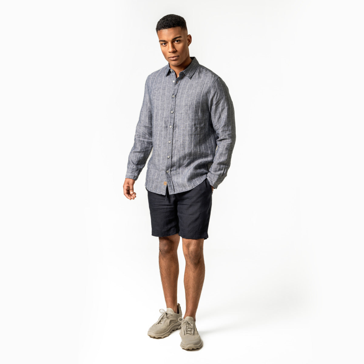 Chemise ALARIC 100% lin - LIVINIG CRAFTS