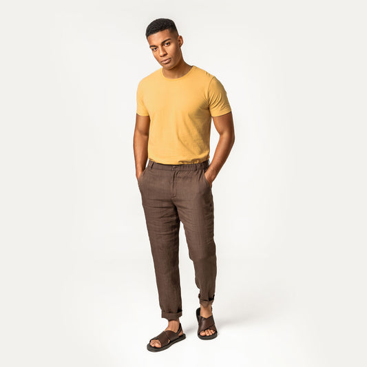 Pantalon AYKE 100% lin - LIVING CRAFTS