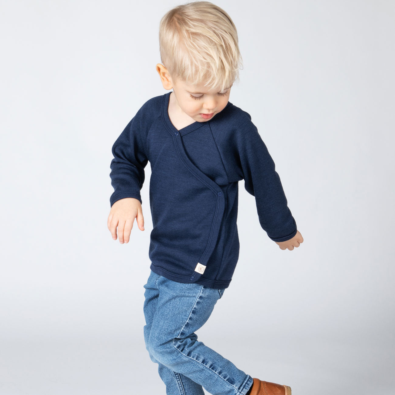 Brassière en laine et soie pour bébé - ENGEL