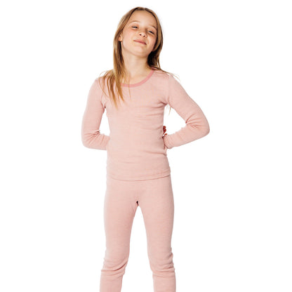 Maillot manches longues laine et soie enfant - LIVING CRAFTS