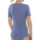 Maillot manches courtes fines côtes 100% coton bio - COMAZO
