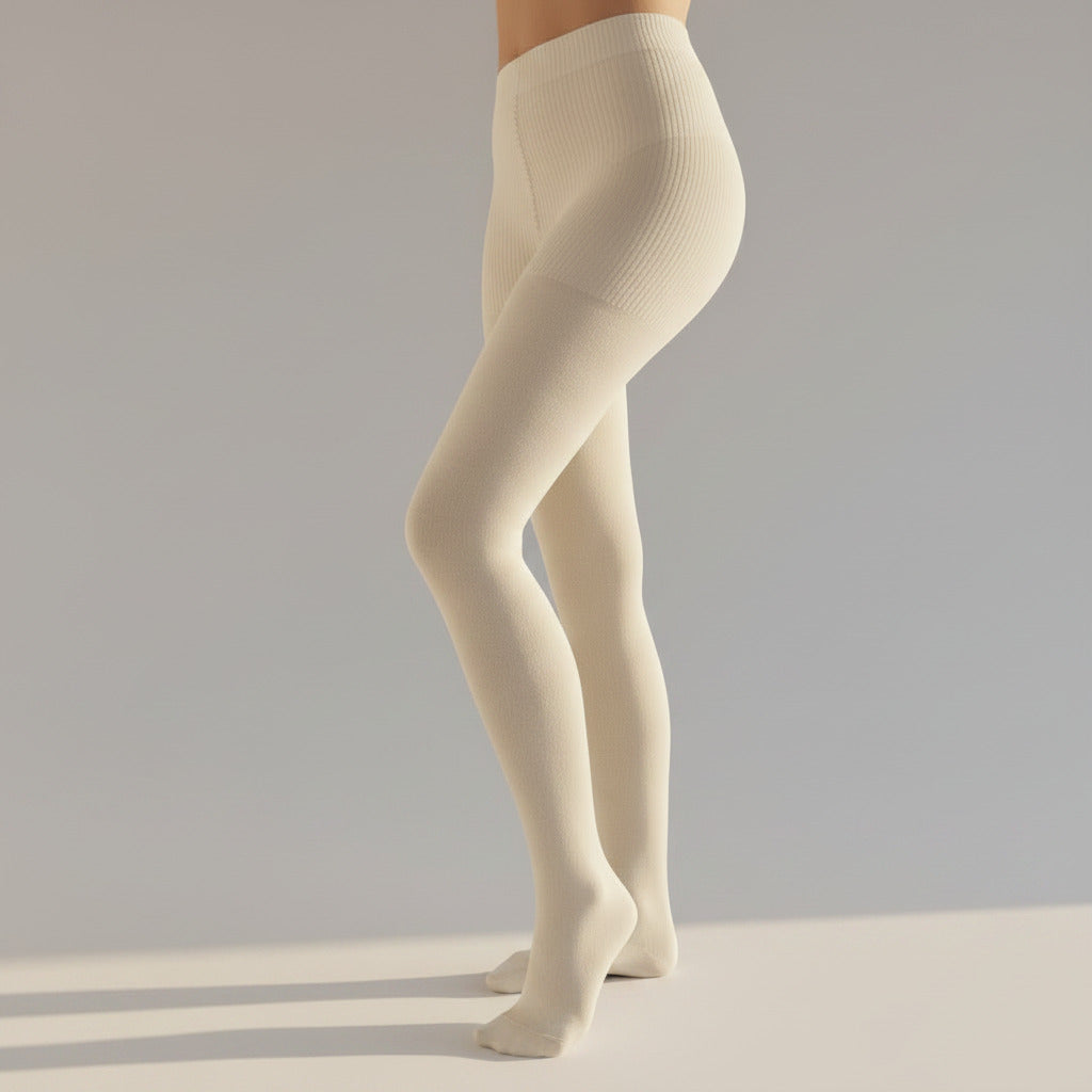 Collants 75% coton bio 22% laine - KLOPPENBORG