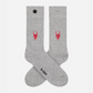 Chaussettes brodées Bouton - ADAM