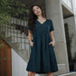 Robe ALMA en mousseline de coton bio - NORDLICHT