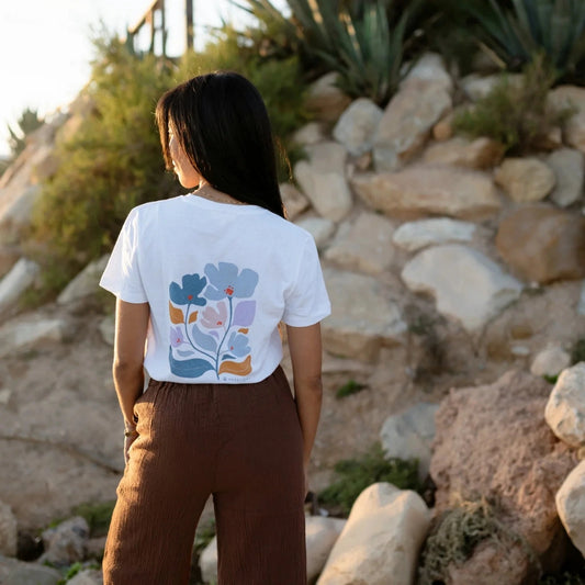 T-shirt en coton bio épais ALVA - NORDLICHT