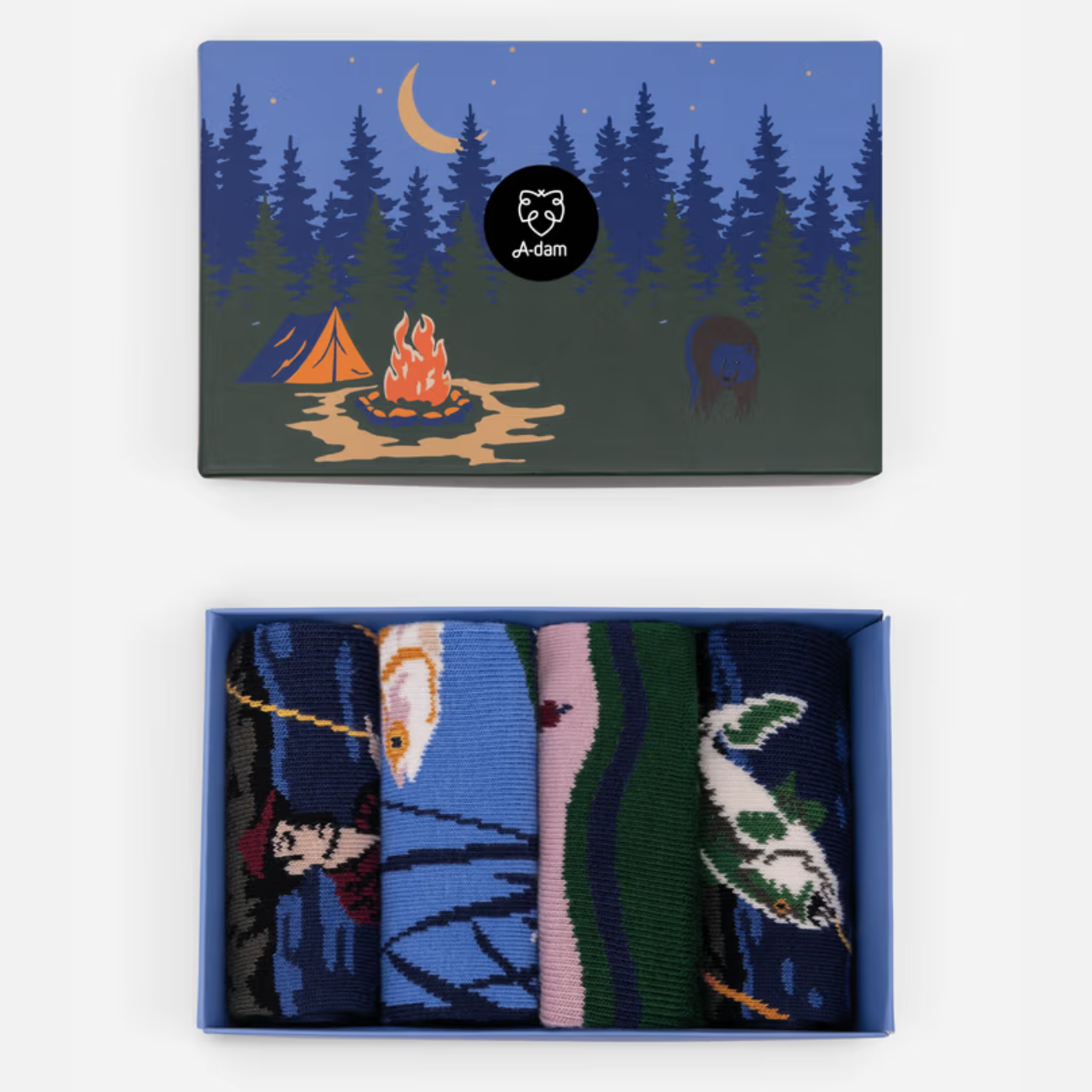 Coffret de 3 paires de chaussettes CAMPING  - ADAM