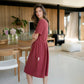 Robe ALMA en mousseline de coton bio - NORDLICHT