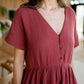 Robe ALMA en mousseline de coton bio - NORDLICHT