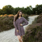 Robe imprimée AMI en 100% Tencel - NORDLICHT