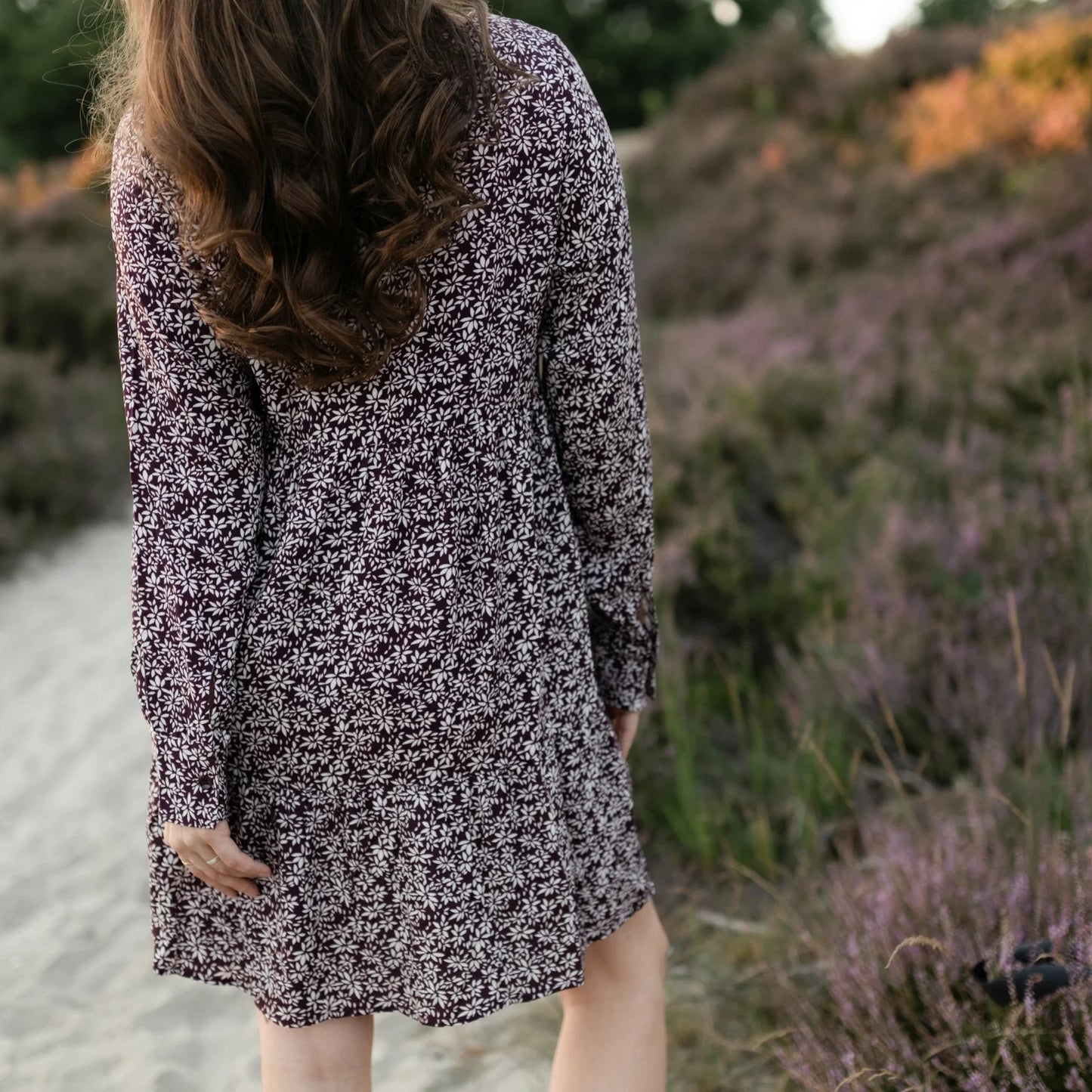 Robe imprimée AMI en 100% Tencel - NORDLICHT
