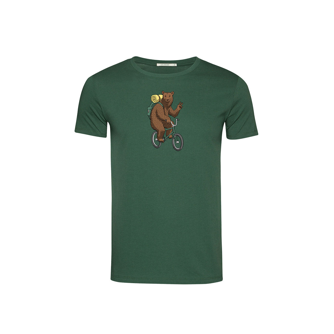 T-shirt ours à vélo - GREENBOMB