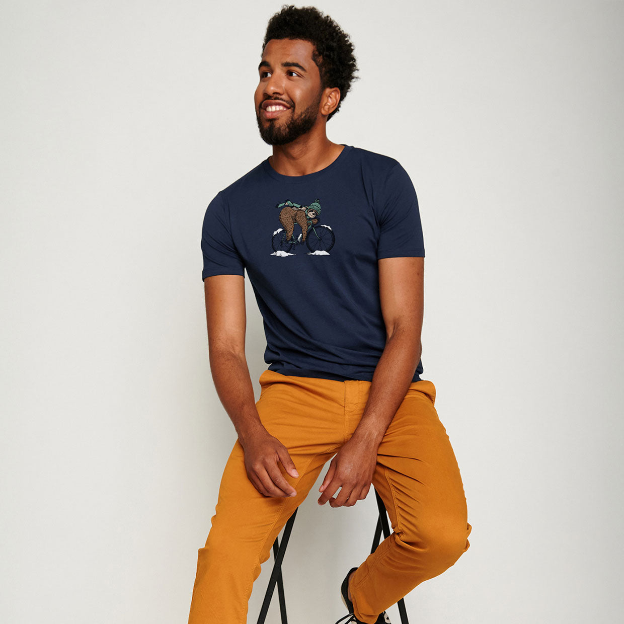 T-shirt paresseux à vélo - GREENBOMB