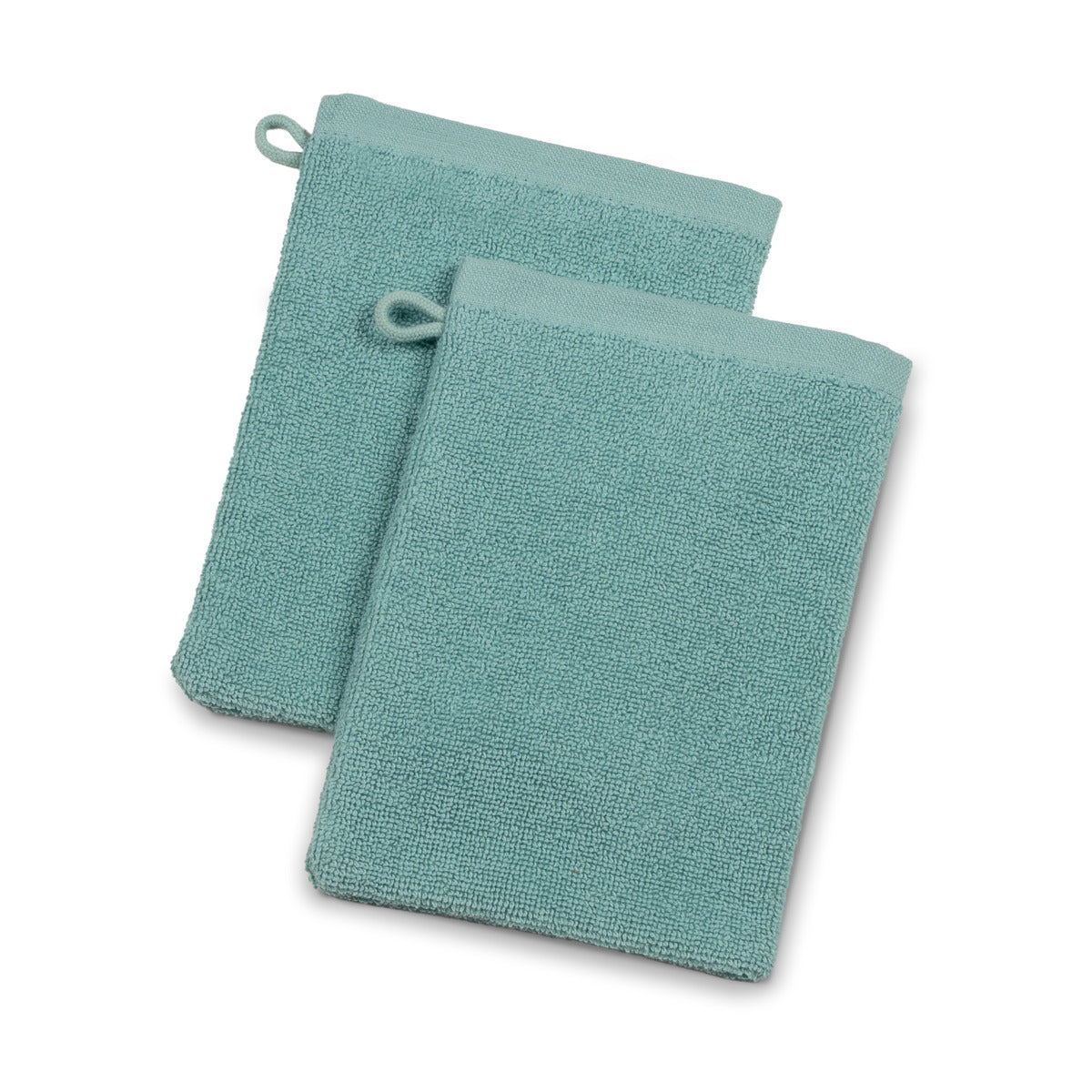 2 Gants de toilette BARI 22x16 cm - 450gr/m² - LIVING CRAFTS