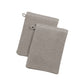2 Gants de toilette BARI 22x16 cm - 450gr/m² - LIVING CRAFTS