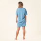 T-Shirt large de nuit BERIT en coton bio - LIVING CRAFTS