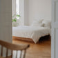 Parrure de lit, percale en 100% coton bio - MELAWEAR