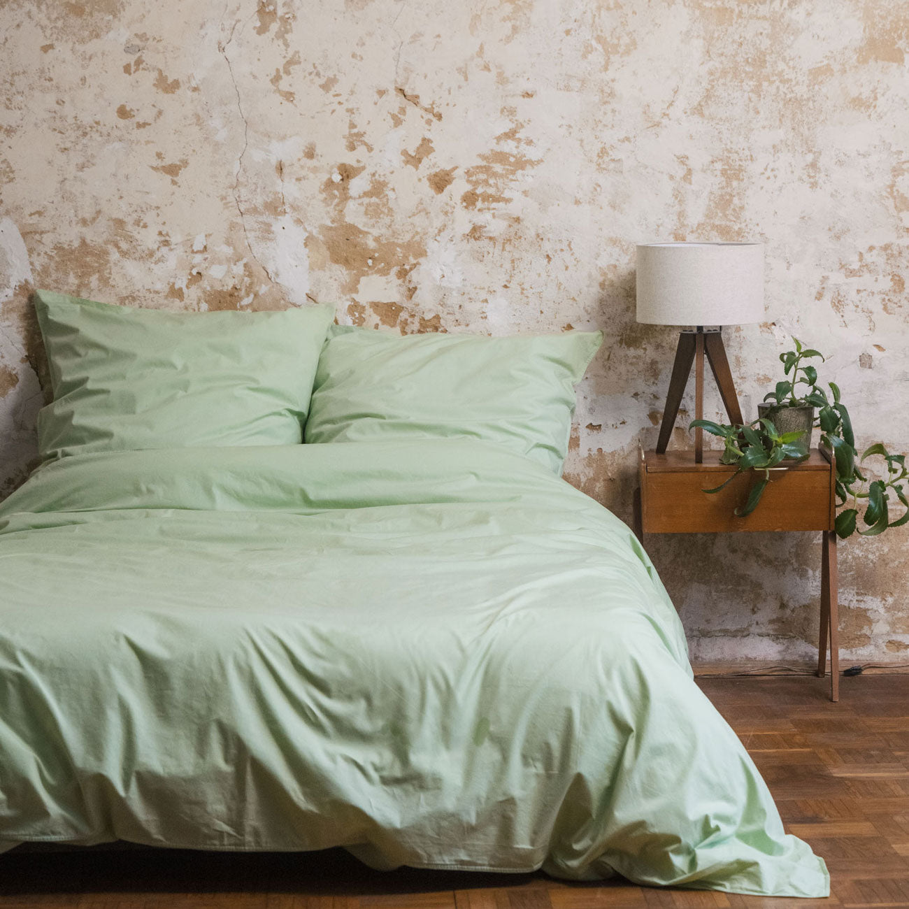 Parrure de lit, percale en 100% coton bio - MELAWEAR