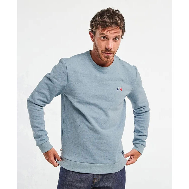 Pull BASILE brodé vélo - LA GENTLE FACTORY