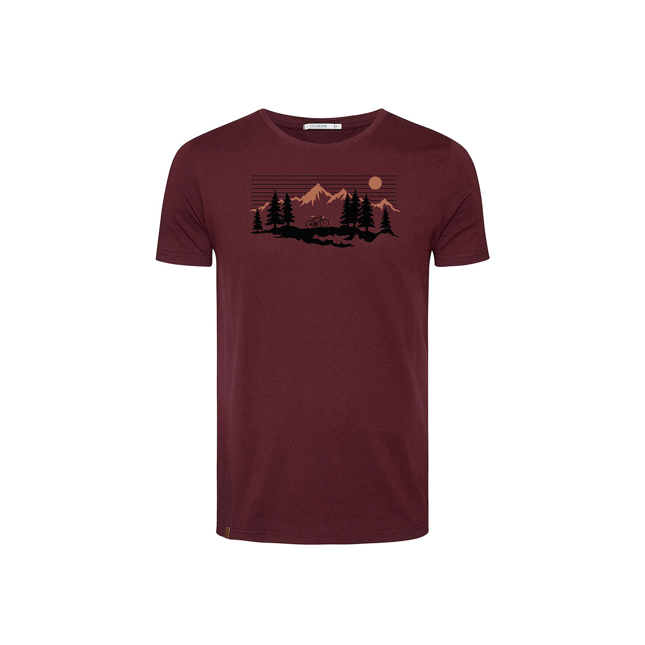 T-shirt montagnes - GREENBOMB
