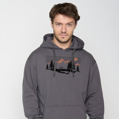 Sweat à capuche montagne - GREENBOMB