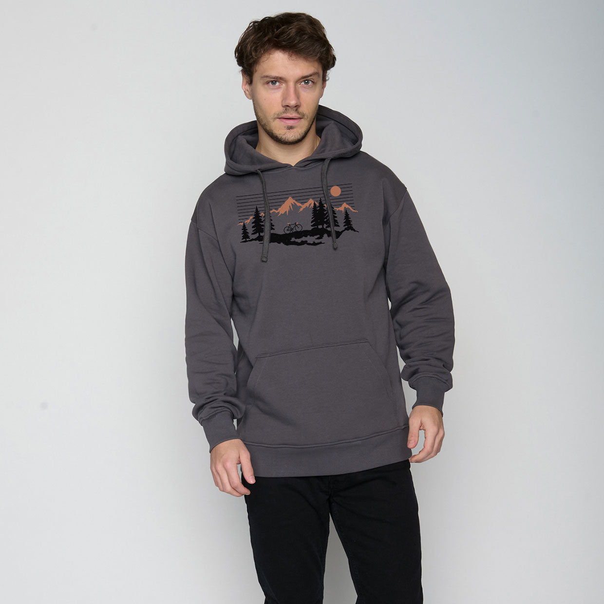 Sweat à capuche montagne - GREENBOMB