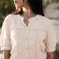 Blouse en gaze de coton bio EMI - NORDLICHT