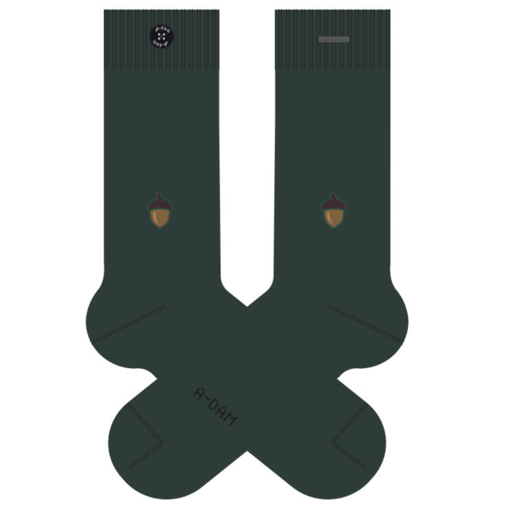 Chaussettes brodées Bouton - ADAM