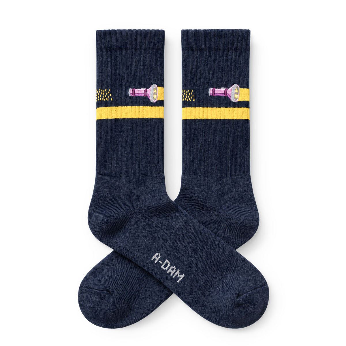 Chaussettes randonnée brodées - ADAM