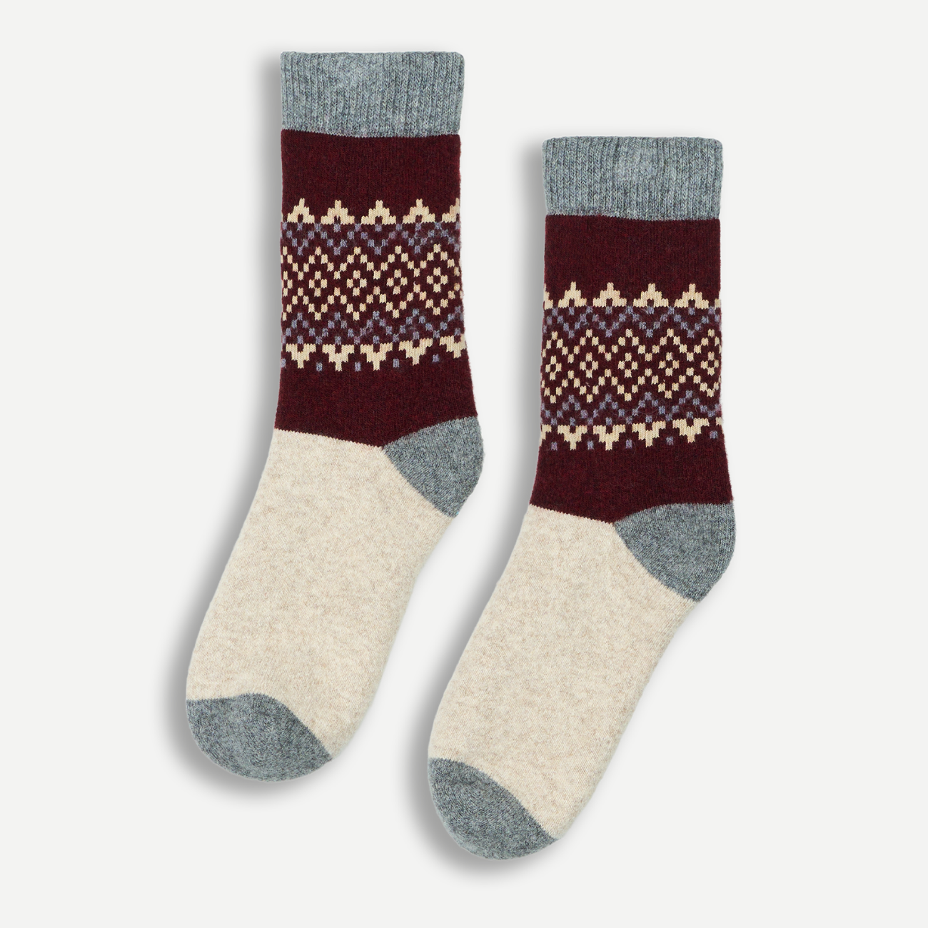 Chaussettes norvégienne BORGHOLM - LIVING CRAFTS