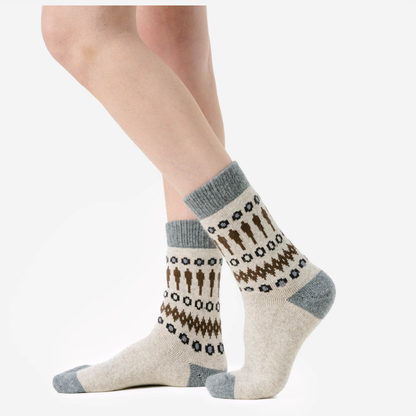 Chaussettes norvégienne BORGHOLM - LIVING CRAFTS